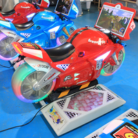 Simulateur de course d'arcade pour enfants Swing Machine Moto Auto Racing Garantie 1 an Langue anglaise