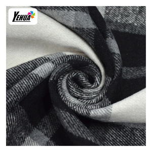 Hot Bán Sản Xuất Phổ Biến Tùy Chỉnh Thiết Kế 100% Cotton/CVC/TC Kiểm Tra/Sợi Nhuộm Flannel Vải - Product Image 2