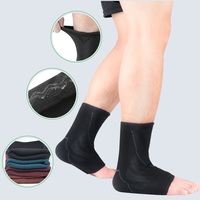 Compression Cheville Brace Chaussettes De Sport En Plein Air Hommes Cheville Soutien Pieds Manches