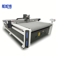 Machine de découpe numérique CNC pour carton ondulé simple et double paroi avec fonction de rainurage pour échantillons de carton REMEYA