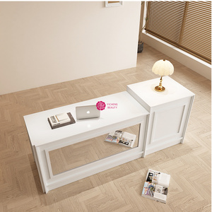 Yicheng Beauty moderne français rétro réception <span class=keywords><strong>caisse</strong></span> enregistreuse bar île armoire réception à vendre - Product Image 6