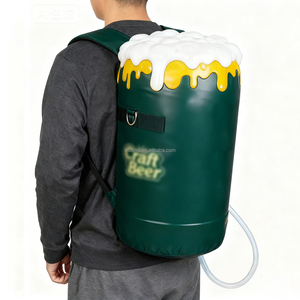 Mochila Dispensadora de Bebidas Gigante Fresca <span class=keywords><strong>Fusion</strong></span>, Dispensador de Bebidas para Fiestas de Mardi Gras, Mochila para Servir Bebidas - Product Image 2