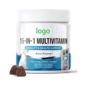 Private Label 15 1 Multivitamin Dog <strong>Supplements</strong> Vitamins Treats Chews for Immunity Heart Health <strong>Pet</strong> Health Care <strong>Supplements</strong> - Product Image 1