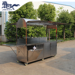 Custom Street Mini Food Trailer Hot Dog Food Trailer Burger French Fries Food Truck Trailer - Product Image 2