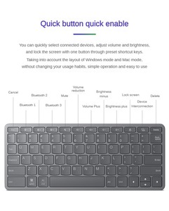 Lenovo Xiaoxin Bàn phím không dây không khí di động cho Lenovo <span class=keywords><strong>Pad</strong></span> Studio <span class=keywords><strong>Pad</strong></span> 2024 Legion Y700 <span class=keywords><strong>Pad</strong></span> Pro Android Apple Windows MacOS - Product Image 4