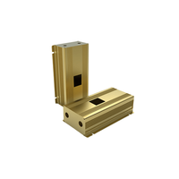 Boîtier de téléphone en aluminium extrudé IP68 personnalisé, couvercle de dissipateur de chaleur en métal imperméable, conception spécifique pour les moules EL