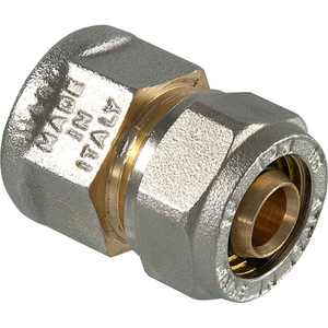 Acero inoxidable Plástico 20X1/2 Ajuste de compresión BSPP/BSPT/SAE/ASTM Estándar 50mm Forja suave Ajuste hembra recto - Product Image 1