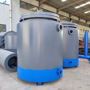 Charbon de bois de sciure de bois vertical faisant la machine four à biomasse multi poêle à charbon sans fumée - Product Image 1