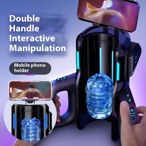 Thunder King Pro CB9-2 Adult Men's Masturbator Airplane Cup E-Sports Concept Automatic Telescopic Electric Clip Vagina Function - Product Image 2