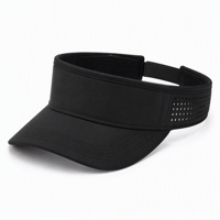 Visera Deportiva Premium para Golf, Protección UV, Borde Ajustable, Banda Absorbente de Sudor, Logotipo Personalizado, Venta al Por Mayor