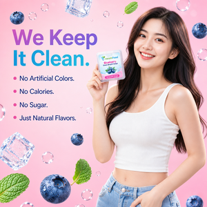 แผ่นอมดับกลิ่นปากแบบมีตราสินค้า  ผสมคาร์ราจีแนนและกลีเซอรีน ให้ลมหายใจหอมสดชื่นทันที - Product Image 5