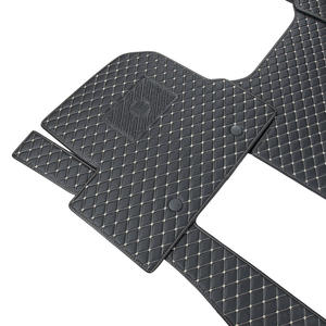 แผ่นรองพื้นหนังสำหรับภายในรถบรรทุก ดีไซน์หรูหรา ทนทานต่อการสึกหรอ และป้องกันคราบสกปรก เหมาะสำหรับรถบรรทุก <span class=keywords><strong>Volvo</strong></span> VNL760 ปี 2008-2026 - Product Image 5