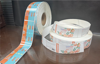 Étiquettes adhésives en vinyle personnalisées avec logo imprimé en feuille d'or, imperméables, pour dentifrice et cosmétiques, avec taille et couleur personnalisables