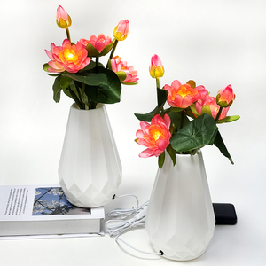 ดอกบัวประดิษฐ์เรืองแสง: พระพุทธเจ้า-บูชาเครื่องตกแต่งดอกไม้ประดับเล็กๆและดอกไม้เจ้าแ<span class=keywords><strong>ม</strong></span>่<span class=keywords><strong>กวน</strong></span><span class=keywords><strong>อิ</strong></span><span class=keywords><strong>ม</strong></span> - Product Image 4