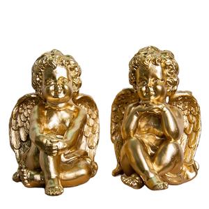 Ornement en résine de Cupidon ange de style européen créatif JY Petits cadeaux de mariage pour la décoration de la chambre à coucher Accessoires de photographie Décoration intérieure - Product Image 1