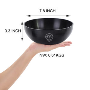 Campanas de pie Black Tuned Note A4 432HZ 7,8 pulgadas de terapia de frecuencia Schumann para baño de curación de sonido Ideal para meditación Yoga - Product Image 2