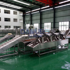 Ligne de production semi-automatique à haute efficacité pour le traitement des légumes et des fruits, équipement de traitement du yam, équipement de friture de chips de yam - Product Image 2