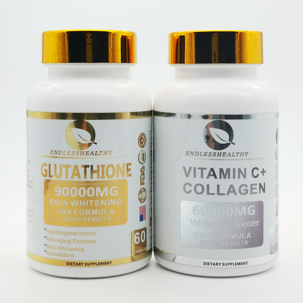 2023 Private Label L-Glutathione Skin Whitening Pills 3000mg - Skin  Revitalizer Capsules for Daily Use