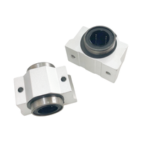 Roulement linéaire SC10VUU en acier chromé, précision P6, lubrifié à l'huile, coussinet coulissant compact pour usinage CNC et imprimante 3D