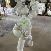 Jouet en résine grandeur nature Popeye Pop Art Sculpture décor à la maison métal artisanat en fibre de verre Popeye le marin Figurine
