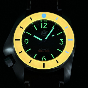 <span class=keywords><strong>STEELDIVE</strong></span> SD2211 Nouvelle montre de plongée automatique ST2130 |   Insert de lunette en saphir - Product Image 2