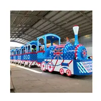 Giro del treno elettrico trackless all'aperto di divertimento economico dei mini bambini di buona reputazione
