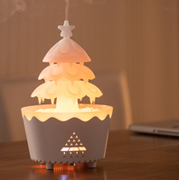 En stock, best-seller, décoration d'intérieur unique, humidificateur d'air portable en forme de sapin de Noël, diffuseur d'huiles essentielles, aromathérapie