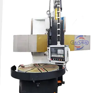 Single Column Vertical Lathe Machine China Supplier Lathe 300 Cnc Lathe Machine With Tail Stock