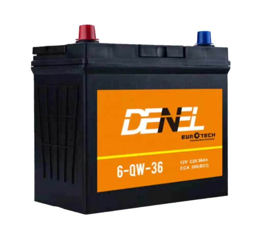 Nhà Máy Sản Xuất Pin DENEL Tiêu Chuẩn Nhật Bản Pin Axit Chì Xe Pin Axit Chì