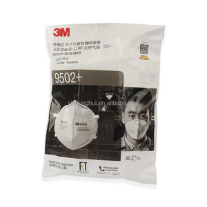 <span class=keywords><strong>Masque</strong></span> respiratoire <span class=keywords><strong>jetable</strong></span> KN95 9502+ en gros avec filtre en coton pour la protection contre la brume, le brouillard et la poussière - Product Image 5