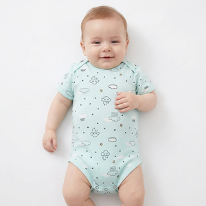 Fabricante de Ropa de Algodón para Recién Nacidos, Proveedor Mayorista de Mamelucos Personalizados para Bebés - Product Image 1