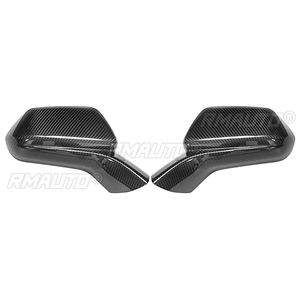 1 Paire de Coques de Rétroviseurs Latéraux en Fibre de Carbone Véritable pour Chevrolet Camaro 2016-2018 SS RS ZL1 - Product Image 2