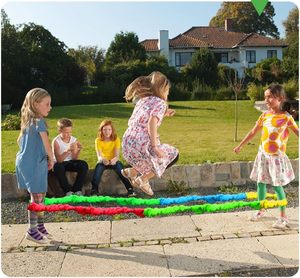 Tug of War Stretch Bands Elastic Gym Stretching Band <b>Exercise</b> <b>Rope</b> Fitness Game Stretching Rubber Belt <b>Rope</b> Stretch Band - Product Image 4