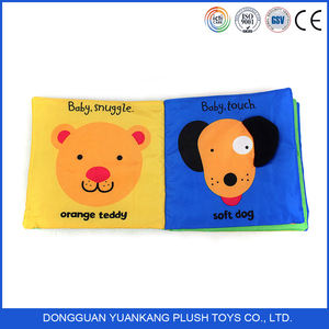 Venta al por mayor de juguetes educativos suaves para libros de tela coloridos para niños - Product Image 3