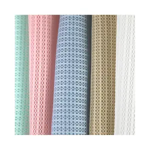 Special design sandwich mesh fabric with oeko-100 tex in mini order for color from China factory on Alibaba