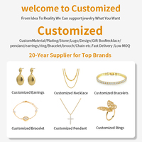Mylove Bijoux Personnalisés : Collier, Boucles d'Oreilles, Bagues, Bracelet à Breloques DIY en Argent 925, Laiton, Platine, Plaqué Or