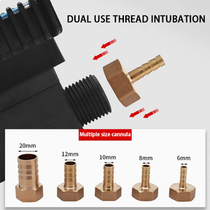Cavitt K24 Micro Turbine <span class=keywords><strong>Flow</strong></span> <span class=keywords><strong>Meter</strong></span> Liquid Gear <span class=keywords><strong>Meter</strong></span> 1/2 Inch External Thread High Pressure Aluminum Alloy 1-15 L/min 20mm. - Product Image 6