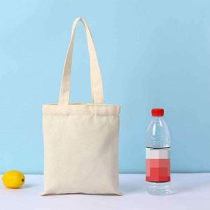 Reusable Heavy Duty Eco-Friendly Cotton <b>Canvas</b> Tote Bags for Daily Use Shopping-Imaiwill Fashion Style with Custom Printing - Product Image 2