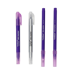 Marcadores Estériles, Regla, Rotulador Médico <span class=keywords><strong>de</strong></span> Color Permanente, Seguro, Temporal, Resistente al <span class=keywords><strong>Agua</strong></span>, Marcador Quirúrgico <span class=keywords><strong>de</strong></span> Doble Punta Blanca para <span class=keywords><strong>Piel</strong></span> - Product Image 5