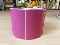 Cinta de Agua Mineral Autoadhesiva, Etiqueta de PVC Termo crómica con Código de Barras, Resistente al Agua y al Calor, Personalizable