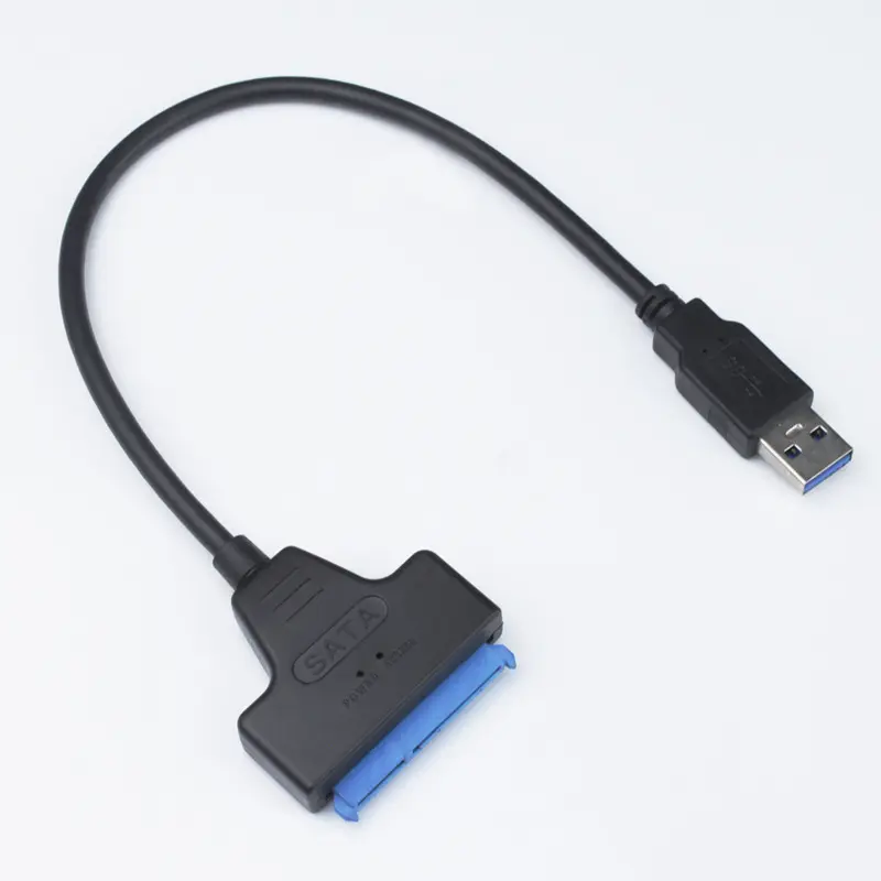 SAT to USB 3.0/2.0 Cable Up to 6 Gbps for 2.5 Inch External HDD SSD Hard Drive SAT 3 22 Pin Adapter USB 3.0 to Sata III Cord