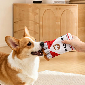 Jouet en peluche couineur pour chien en forme de cigarette - Jouet à mâcher résistant aux morsures pour animaux de compagnie, pour l'auto-entretenement - Product Image 6