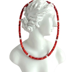 <span class=keywords><strong>Collana</strong></span> Artigianale in Argento Sterling <span class=keywords><strong>con</strong></span> Perle Naturali di <span class=keywords><strong>Ostrica</strong></span> Spinosa - Product Image 1