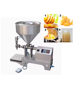 เครื่องบรรจุขวดน้ำแก้ว เครื่องบรรจุแชมพู เครื่องบรรจุแบบกึ่งอัตโนมัติ แชมพู - Product Image 1