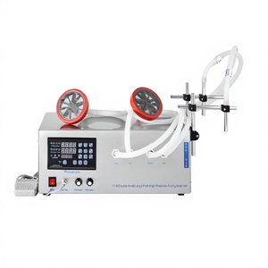 Desktop Digital Control High-Flow Liquid Filling Machine, Dual-Filling Head Small Quantitative <b>Pump</b>, Semi-Automatic Filler - Product Image 1