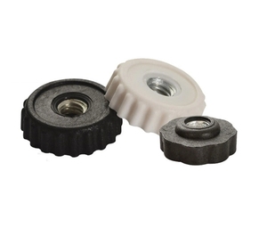 Có sẵn trong vật liệu khác nhau Brass chèn nhựa kéo knobs nhựa xử lý Knob với khóa - Product Image 2