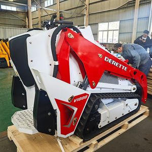 Derette v1000 kubota דיזל מנוע מיני החלקה strawer חזית קצה קומפקטי מעמיס מסלול מעמיס - Product Image 6