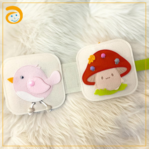 <span class=keywords><strong>Libro</strong></span> de Actividades de Fieltro Personalizado al por Mayor, Juguete Educativo Montessori, <span class=keywords><strong>Libro</strong></span> de Tela Suave para Bebés y Niños Pequeños - Product Image 3