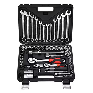 Juego de Herramientas Mecánicas Automotrices de 46 Piezas <span class=keywords><strong>en</strong></span> Estuche Rígido, con Opción OEM y 1 Año de Garantía para Reparación de Autos y Motos - Product Image 3