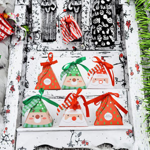 Cajas de regalo de Navidad de cartón reciclable de automontaje de la marca <span class=keywords><strong>SENSU</strong></span> mate de forma Irregular para embalaje de velas de caramelo modelo S932 - Product Image 3